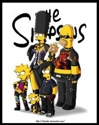 25-02-2012 THE SIMPSONS PUNK-ROCK PARTY