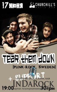 17-06-2012 TEAR THEM DOWN (Sweden) - CHURCHILL'S