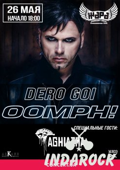  Картинка DERO GOI (Oomph!) + AGHIAZMA: Харьков, ЖАРА
